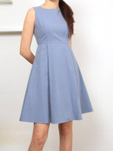 Sorrel A-Line Dress - Blue